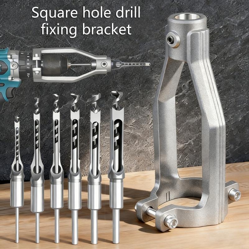 Drill Press Bench - High Precisions Square Hole Drill Guide