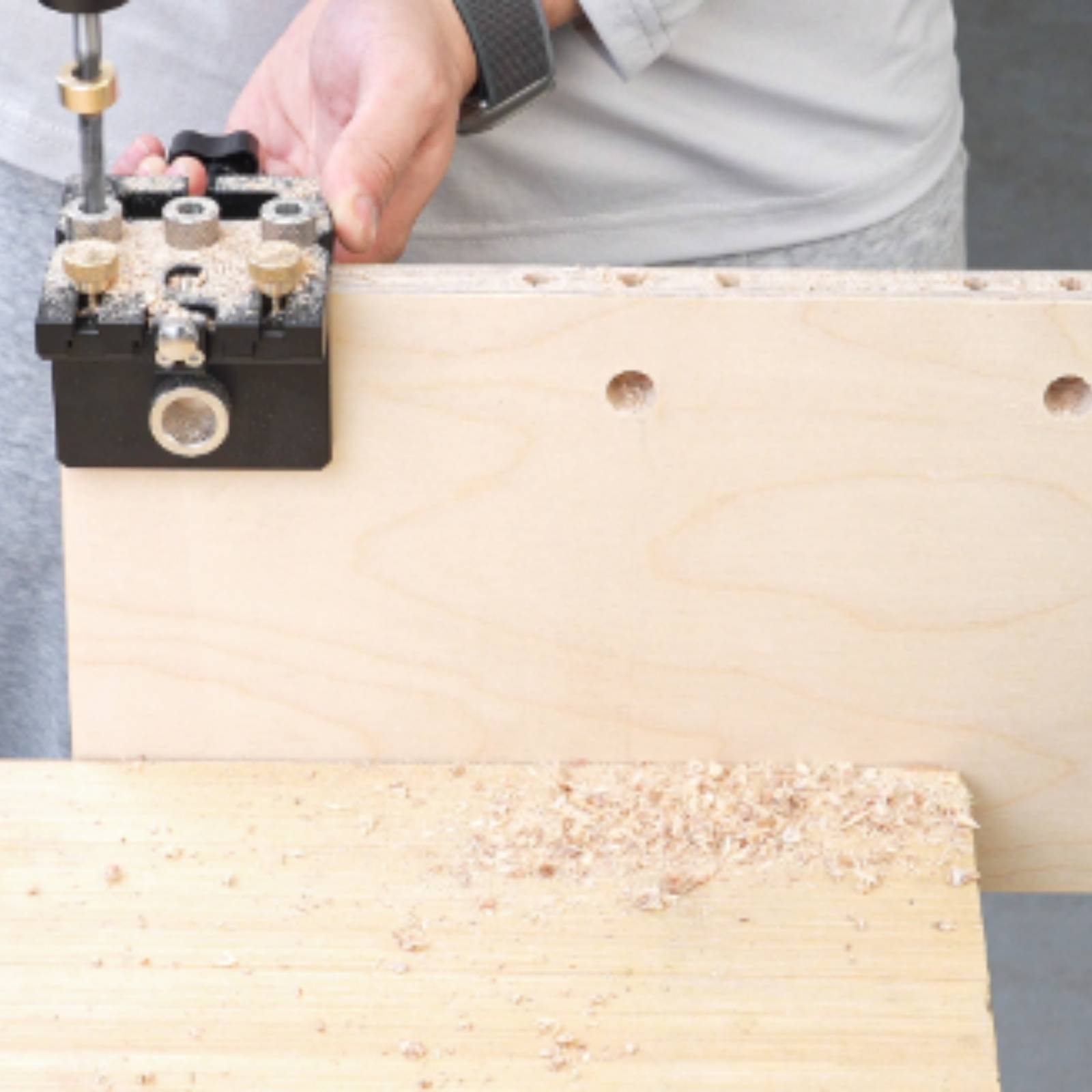 Workshop Tools Locations - Wood Hole Jig 3-in-1 Dowel Jig