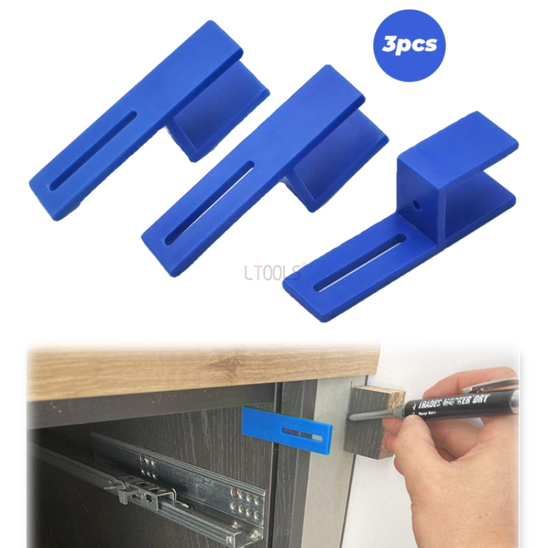 Dowel Jig Kit - 3pcs 18mm Jigs Closing Fixing Clip