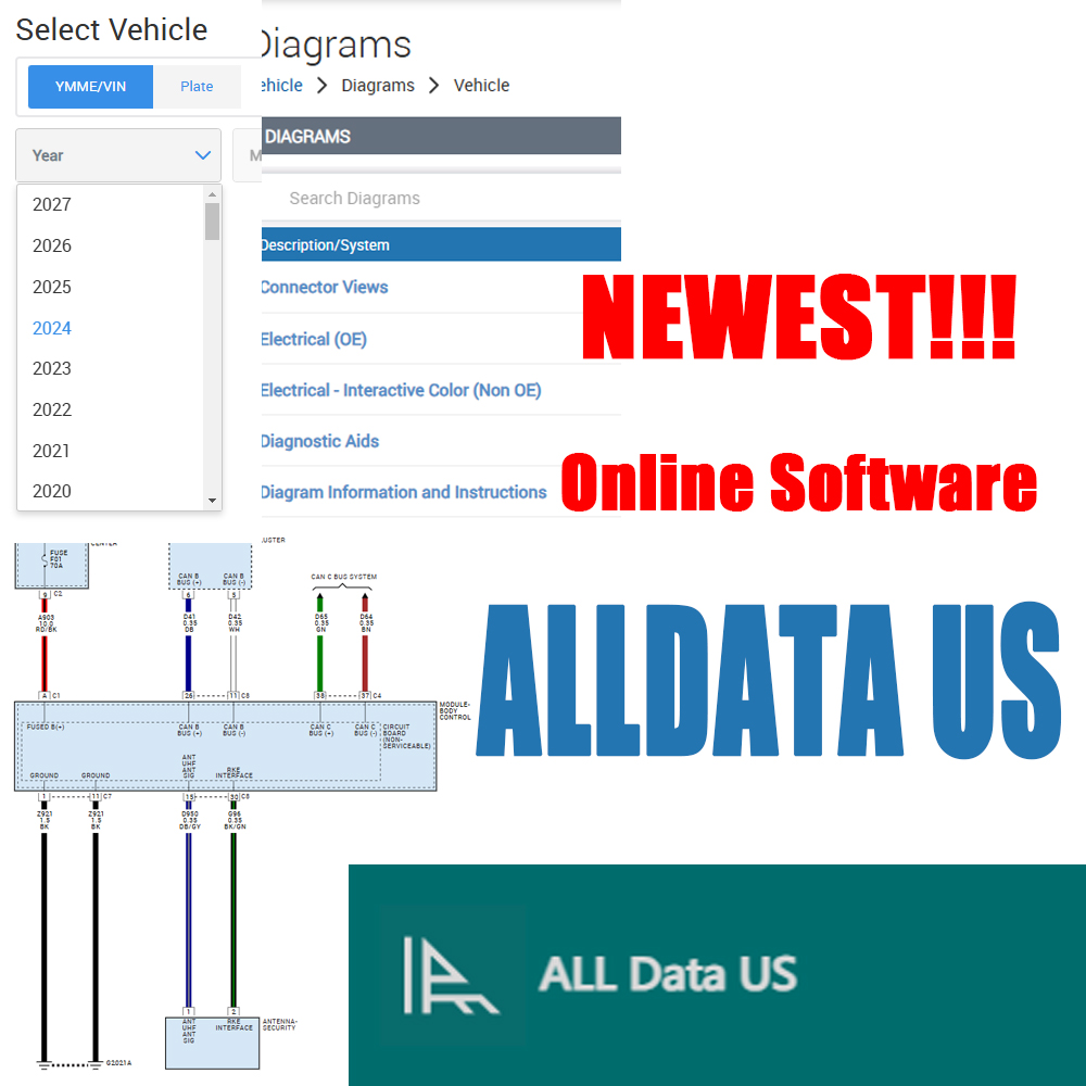 2026 Alldata US Full Version O - Workshop Tools Diagram 评论和价格