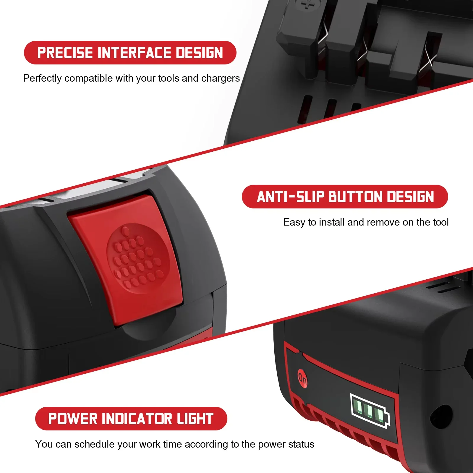 2 Pack 10.0Ah Cordless Power T - Bosch Drill Gsb 18V 评论和价格