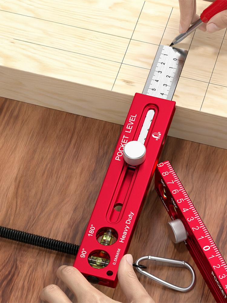 Magnetic Woodworking Ruler Alu - Marking Tools In Workshop 评论和价格