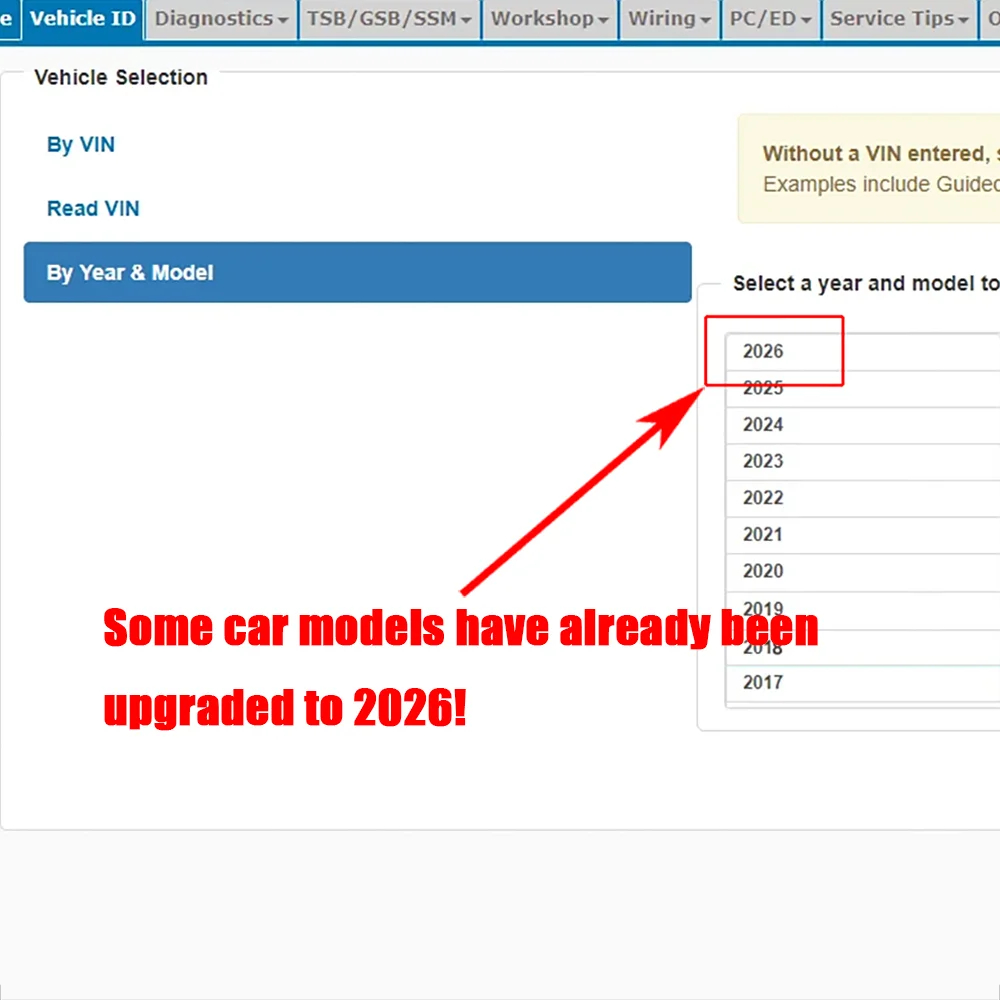 2026 Online Account for F-ord  - Workshop Tools Diagram 评论和价格