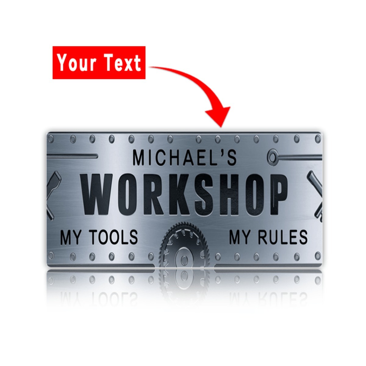 Personalized Name Workshop Alu - Workshop Tools Name 评论和价格