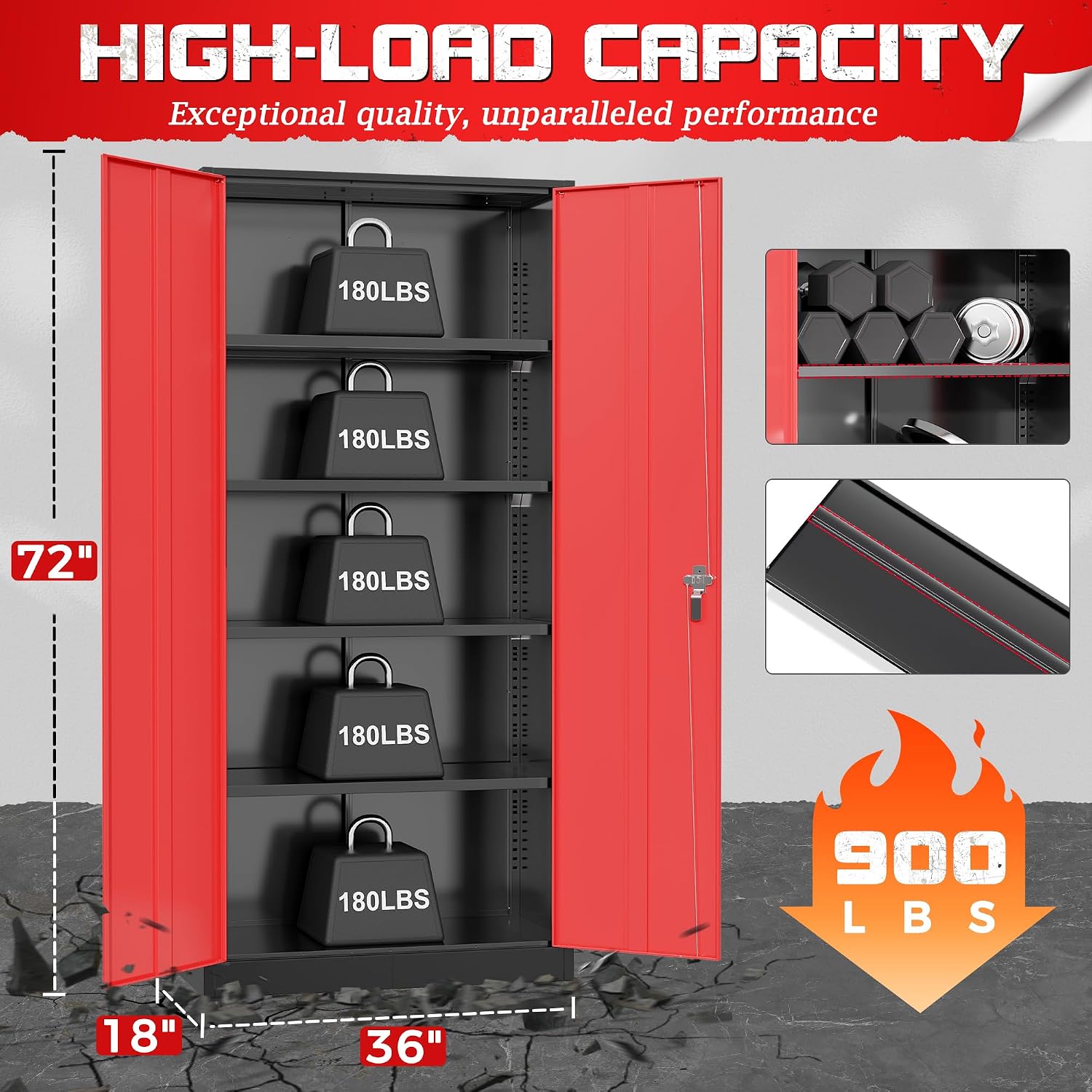 Heavy Duty Metal Garage Storag - Tools For Metal Workshop 评论和价格