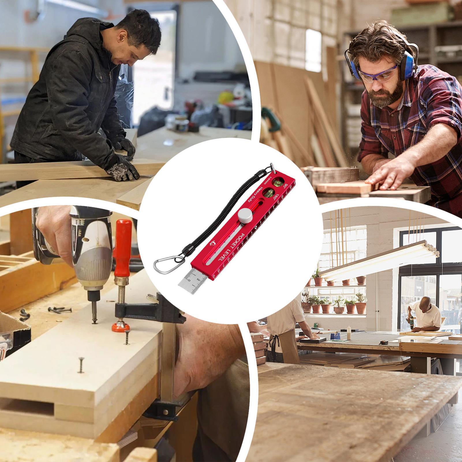 Magnetic Woodworking Ruler Alu - Marking Tools In Workshop 评论和价格