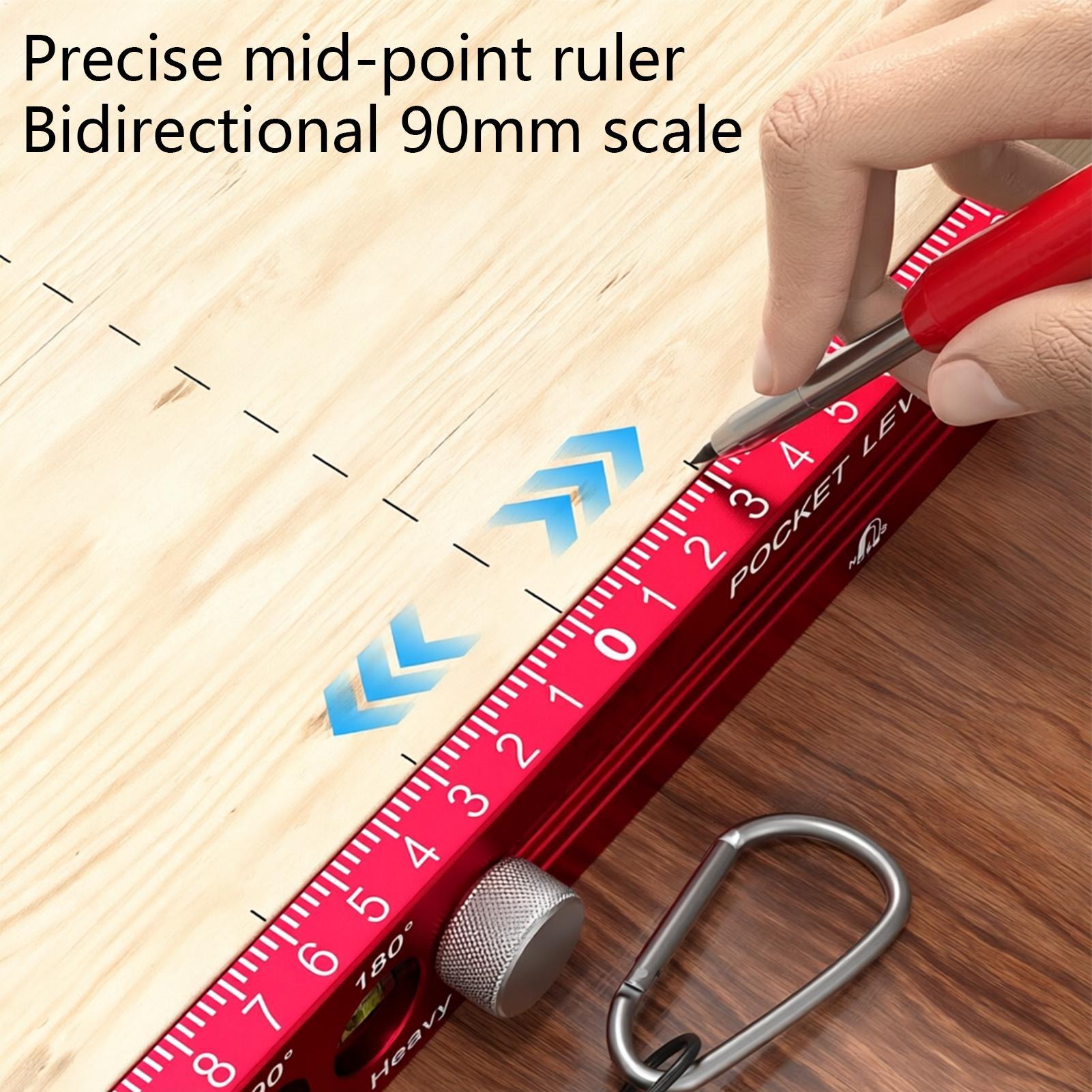 Magnetic Woodworking Ruler Alu - Marking Tools In Workshop 评论和价格