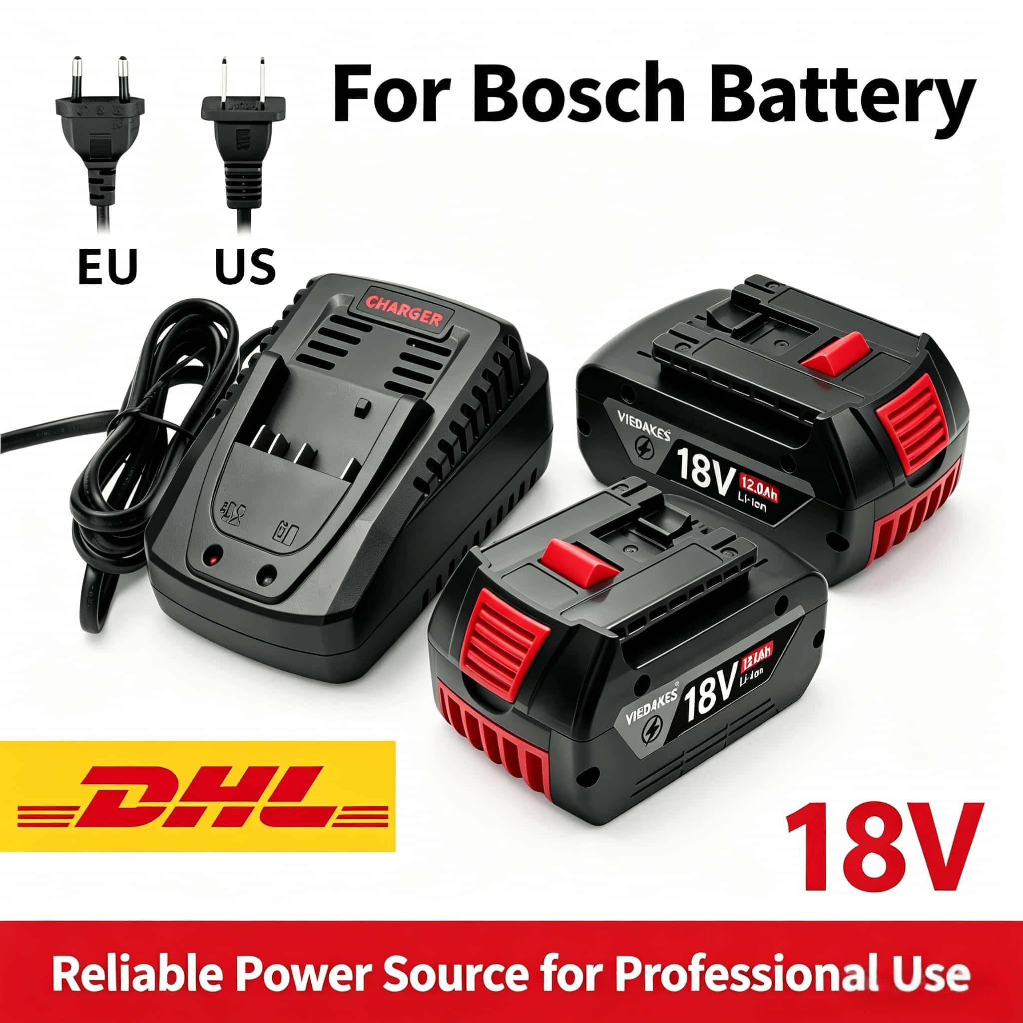 for Bosch BAT618 Battery 18V 8 - Bosch Drill Gsb 18V 评论和价格