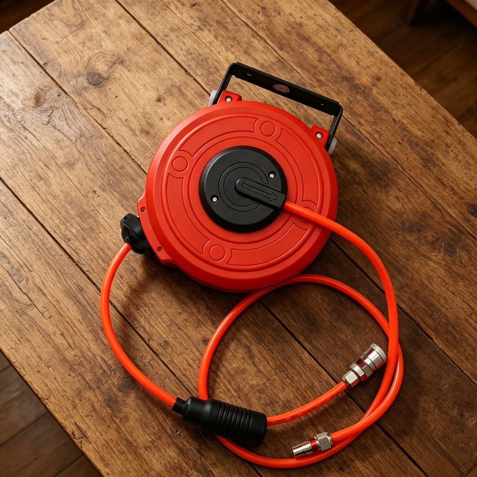 Retractable Pneumatic Air Hose - Tools For Garage 评论和价格