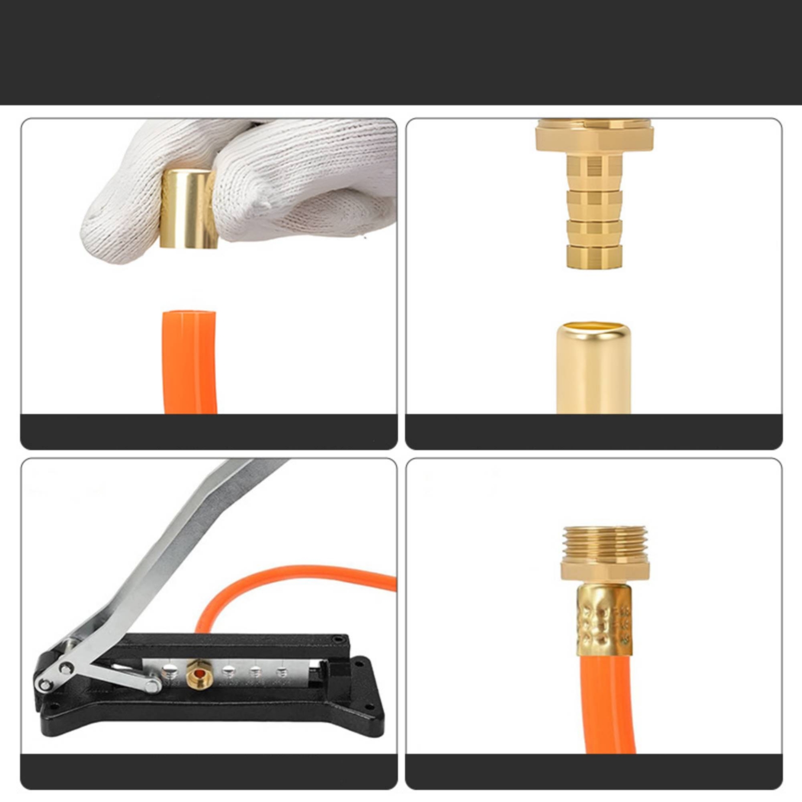 Hose Crimping Tool Heavy-Duty  - Tools For Garage 评论和价格