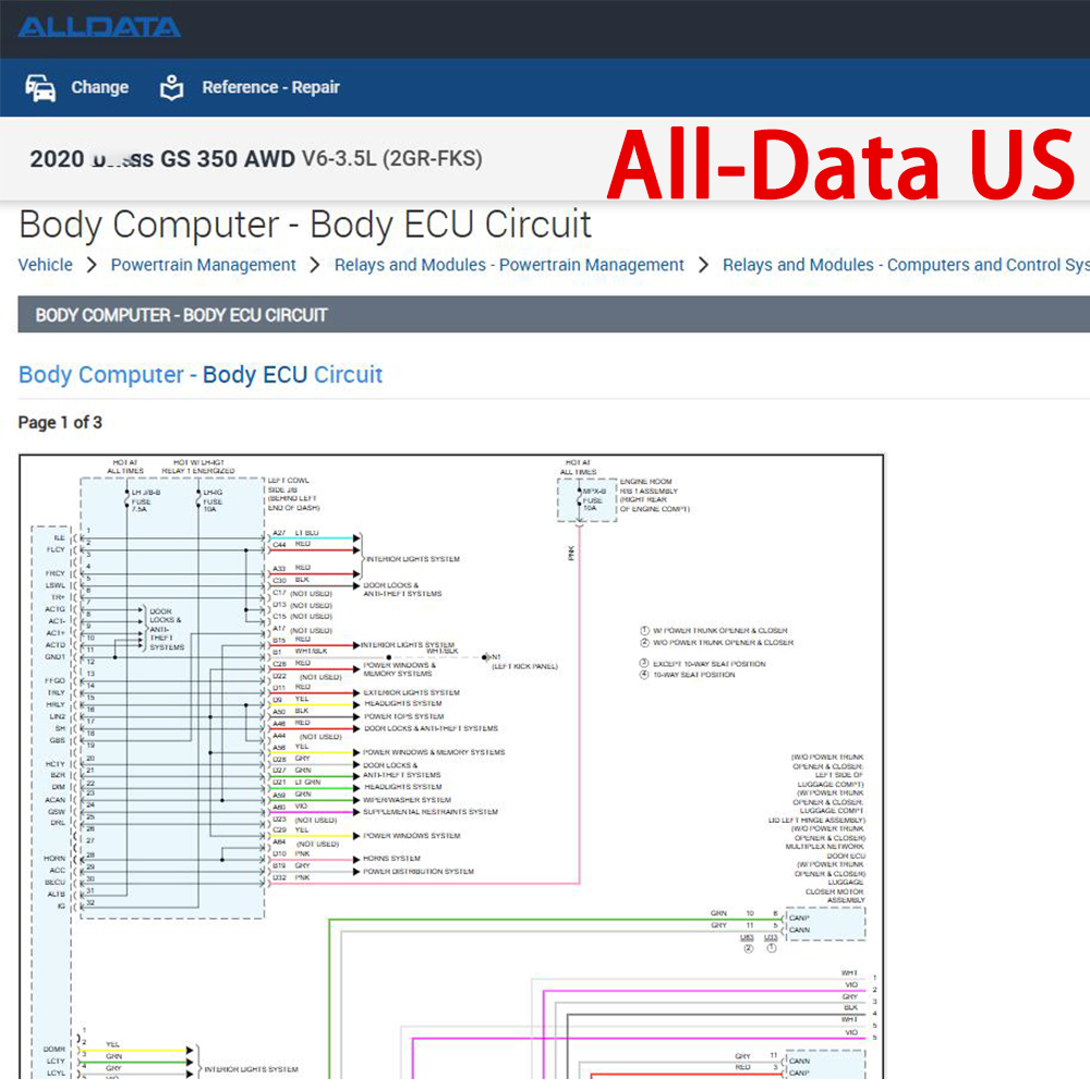 2026 Alldata Repair Software F - Workshop Tools Diagram 评论和价格