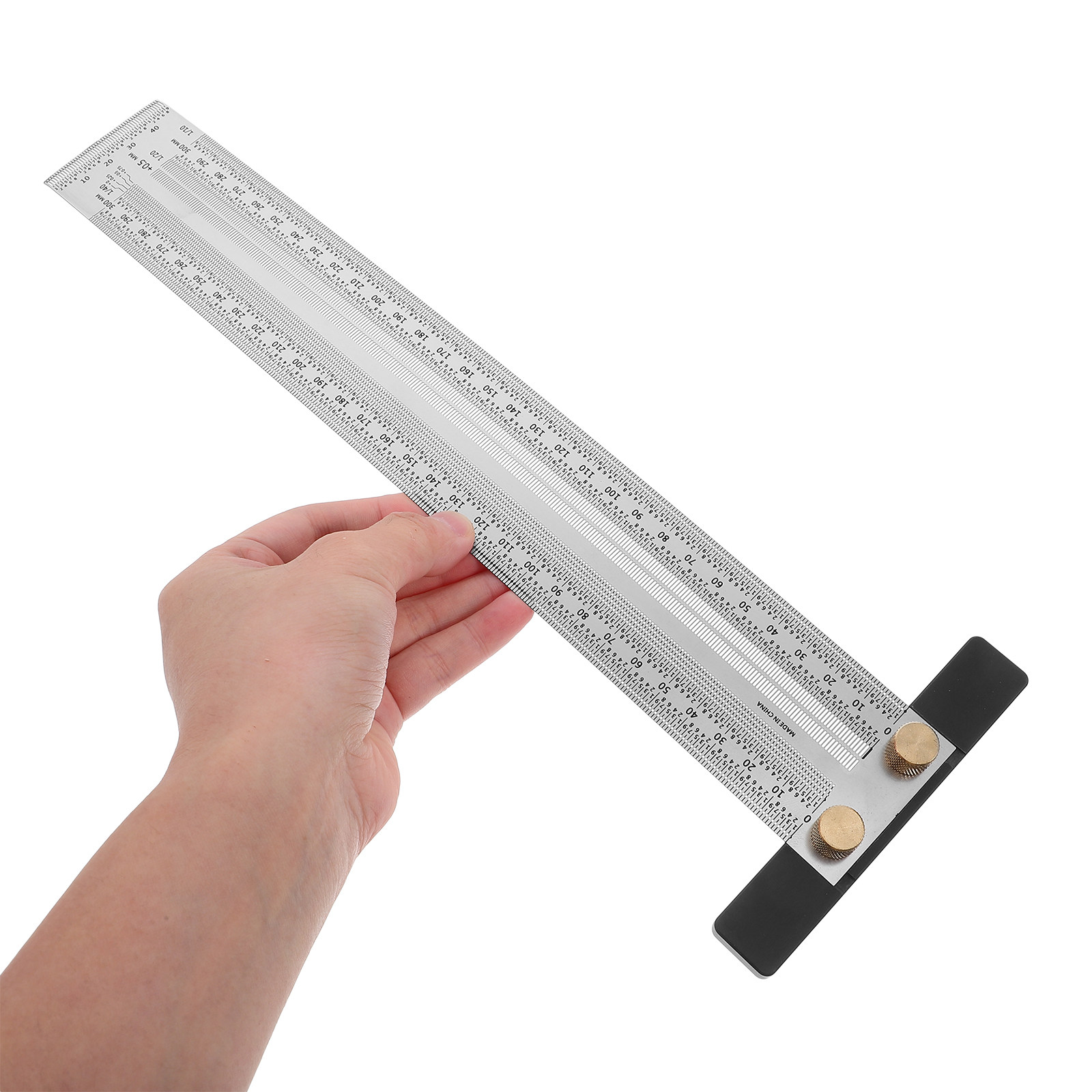 Woodworking Ruler T-Square 300 - Marking Tools In Workshop 评论和价格