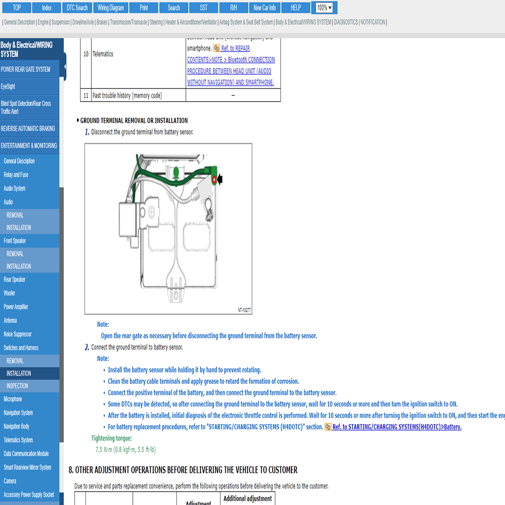Online Account for Su-baru S-T - Workshop Tools Diagram 评论和价格
