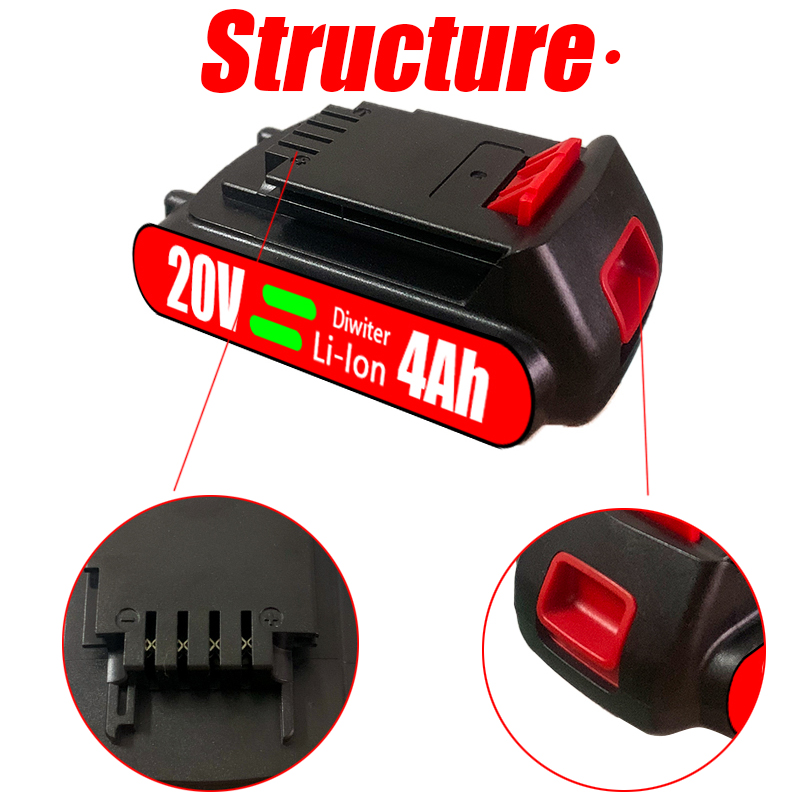 18V 4000mAh For Black & Decker - Black+Decker Tool 20V Max 评论和价格