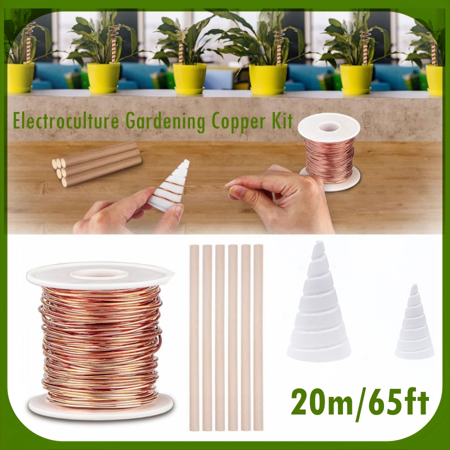 20m/65ft Electroculture Garden - Dowel Jig Kit 评论和价格