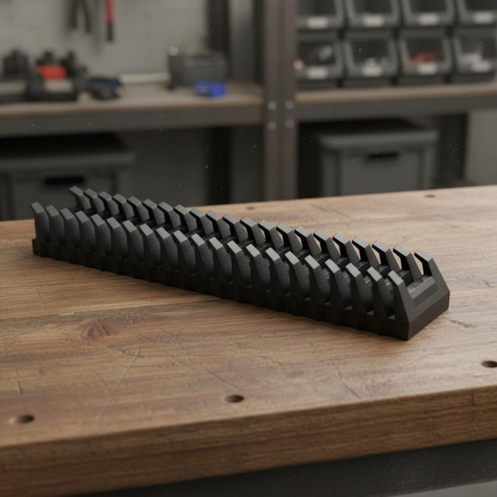 Wrench Storage Rail Includes S - Tools For Garage 评论和价格