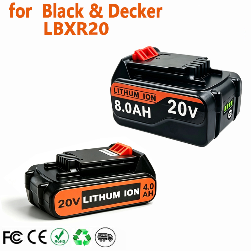 18V 3.0Ah 8.0Ah BL2018 Replace - Black+Decker Tool 20V Max 评论和价格