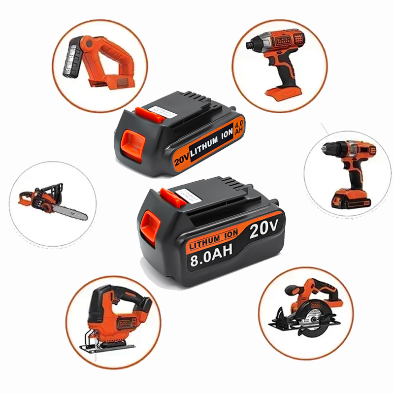 18V 3.0Ah 8.0Ah BL2018 Replace - Black+Decker Tool 20V Max 评论和价格