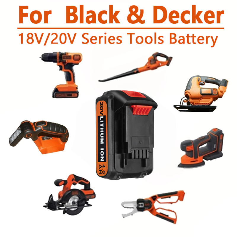 18V 3.0Ah 8.0Ah BL2018 Replace - Black+Decker Tool 20V Max 评论和价格