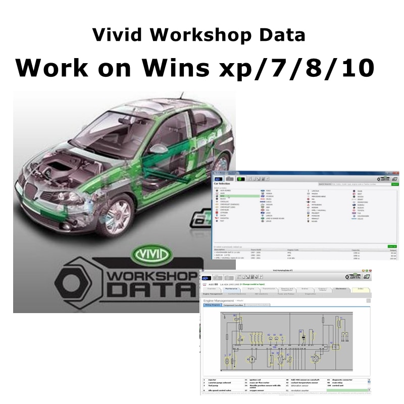 2018 or 2010 Automotive Vivid  - Workshop Tools Diagram 评论和价格