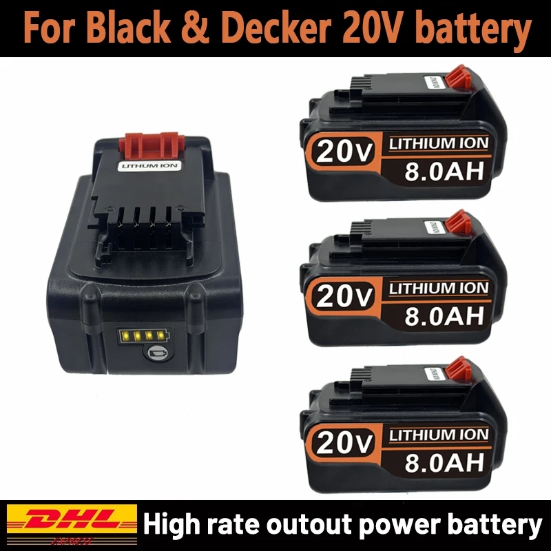 18V 3.0Ah 4.0Ah BL2018 Replace - Black+Decker Tool 20V Max 评论和价格
