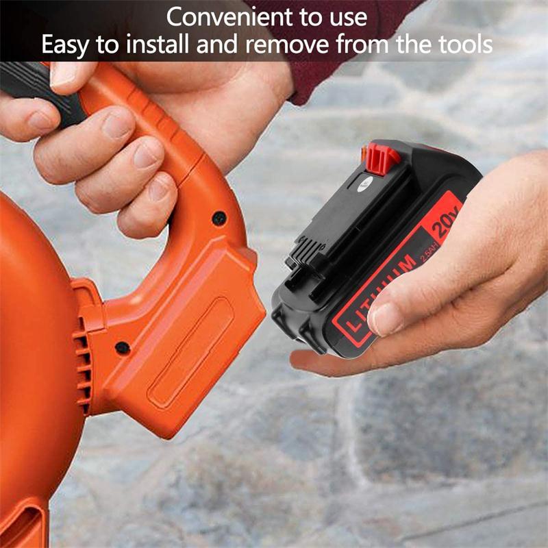 3000mAh 20V Lithium Battery Re - Black+Decker Tool 20V Max 评论和价格